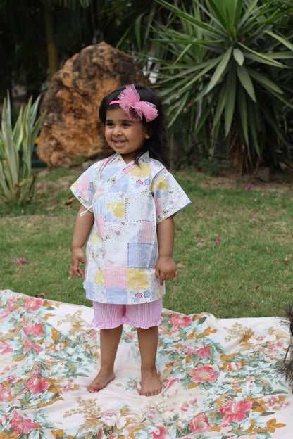 BUTTERFLY KIMONO SET