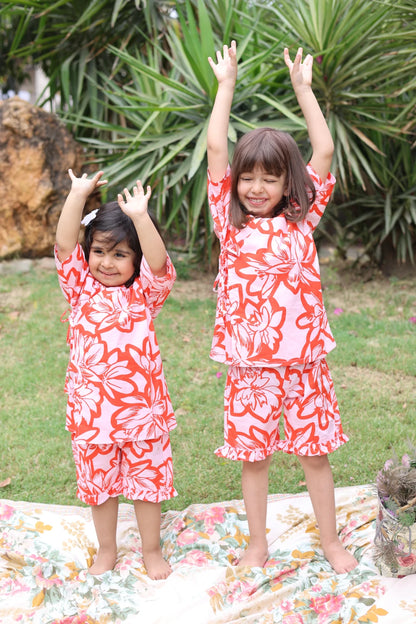 CARNATION KIMONO SET