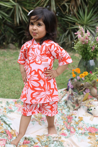 CARNATION KIMONO SET