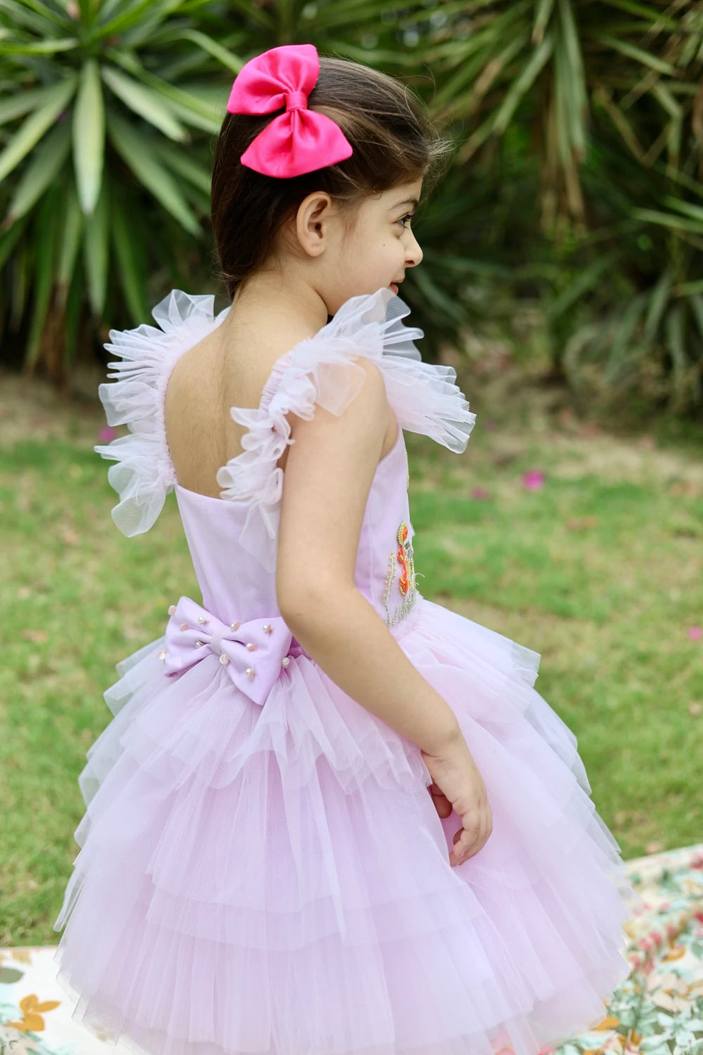 GIRL AND A DOG DRESS